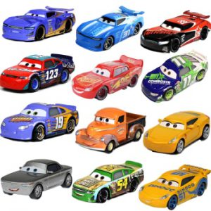 Disney Pixar Cars 3 2 Fabulous Hudson Hornet Sally Mater Lightning McQueen 1:55 Diecast Metal Alloy Model Cars Kid Gift Boy Toy