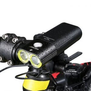 GACIRON Mountain/Speed Bike Light Front 1600 Lumens Bicycle Light Power Bank LED Waterproof USB Rechargeable Cycling Light Set