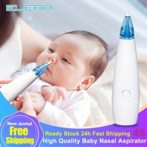 Baby Nasal Aspirator Electric Safe Hygienic Nose Cleaner Silicone Snot Sucker For Newborn Infant Toddler Child Kid 2 Adjustment