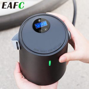 Rechargeable Car Inflator Pump 12V 150PSI Portable Digital Air Compressor Auto Tyre Inflator for Auto Motorycycle Bike Ball