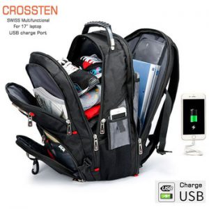 Crossten Durable 17 Inch Laptop Backpack