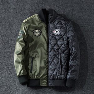 Spring Autumn Windbreaker Men's Bomber Jacket Baseball Motorcycle Black Moto Pilot Coat Aviator Tactical Military Army Bomb Male