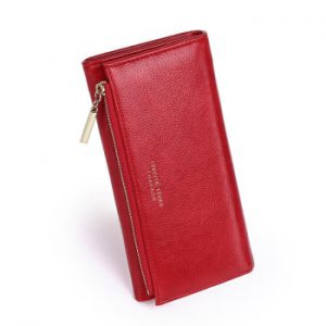 Wallet Female Leather Wallet Leisure Purse 3Fold Top Quality Women Long Coin Purse Many Card slot Wallets Carteira Feminina