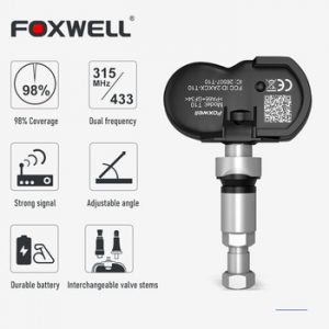 Foxwell T10 315MHz 433MHz TPMS Sensors Activated Program Tire Pressure Monitor Test Repair Tool Universal Sensor 98% Coverage