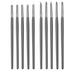 5Pcs Clay Sculpting Kit Clay Tools Carving Craft Brush Pottery Tools Clay Sculpture Nail Art Tools Pottery Tool Color Shapers