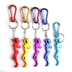 1PC Portable Beer Bottle Opener Keychain Multifunctional Pocket Aluminum Can Jar Beer Bottle Opener Bar Beer Tool Random Color