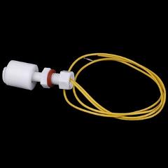 DC 220V PP Floating Ball Switch Liquid Water Level Sensor Horizontal Float Switch Down 0.5A