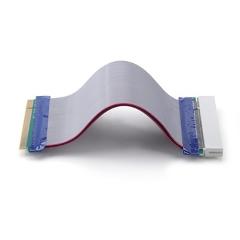 ALLOYSEED 0.19m Copper Ribbon Cable PCI Sound Network Graphic Card Extender Converter Flat Ribbon Cable Supports PCI Devices