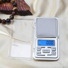 500g 0.01g Mini Precision Digital Scale Portable Blue Backlight LCD Electronic Scale Jewelry Balance