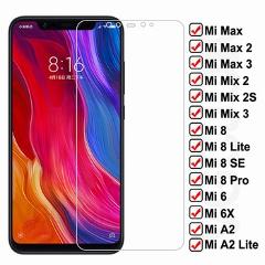 9D Full Cover Tempered Glass For Xiaomi Mi 8 SE A2 Lite Mix 2 2S 3 Protective Glass Film On the Mi 6 6X Max 2 3 Screen Protector