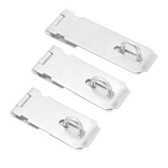 Anti Theft Hasp Staple Shed Latch Stainless Steel Door Lock Padlock Clasp