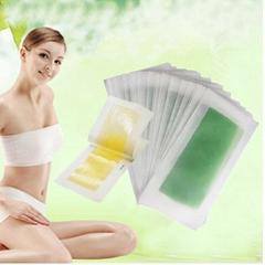 5PCS Hair Removal Double Side Depilatory Epilator Wax Strip Paper Pad Patch Waxing For Face Legs Body Bikini Underarm