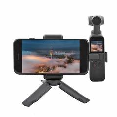 ALLOYSEED Foldable Phone Mount Holder Tripod Bracket Stand Adapter Clip Kit For DJI Osmo Pocket Handheld Gimbal Accessories Set