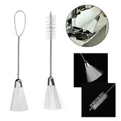 2Pcs Cleaning Brush Double Ended Sewing Machine Cleaning Brushes Keyboard Dust Brush Cleaner DIY Cleaning Tools