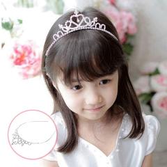 Baby Hairband Crystal Tiara Hairband Kid Girl Bridal Rhinestone Princess Crown Party Accessiories Princess Prom Crown Headwear
