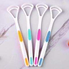 1PC Tongue Brush Tongue Scraper Cleaner Dental Brush Oral Care Toothbrush Tongue Cleaning Tool Fresh Breath