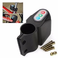 Bicycle Password Alarm Electronic Lock Rain-proof Bicycle Anti-theft Device for Bicycle Mountain Bike Anti-theft Lock