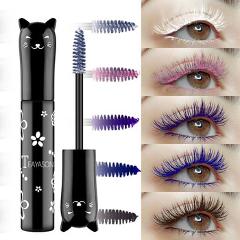 Curly long and Dense Color Mascara Eyes Makeup Long Lasting Without Blooming Party Use