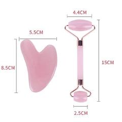 Rose Resin Guasha Board Massage Roller Face Slimming Body Relaxation Massager Scraper Plate Acupuncture Pressure Therapy