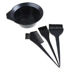 4Pcs Hair Color Dye Bowl Comb Brushes Tool Kit Set Tint Coloring Dye Bowl Comb