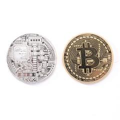 bitcoin Bronze Physical Bitcoins Casascius Bit Coin BTC  Home Decoration Crafts Non-currency Coins Gift Favor E5M1