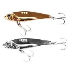 Mixed Model Metal VIB Lures 3/5/1.5g  Vibrations Spoon Lure Fish Bait Bass Artificial Cicada Lure vib Bait For Fishing
