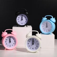 Bedroom Creative Little Alarm Clock Student Mute Bedside Clock Personalized Convenient Use Simple Clock Children Cartoon Alarm