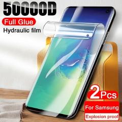 2Pcs Hydrogel Film Screen Protector For Samsung Galaxy S10 S20 S21 S9 S8 Plus S10E A50 A51 A71 A70 A10 M51 A30S Screen Protector