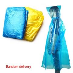 2pcs Adult One-Time Emergency Waterproof Cloth Raincoat Color Random