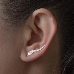 Women Earings Punk Alloy Ear Cuffs Leaf Shape Ear Stud Earrings Fashion Accessories aretes de mujer серьги висячие