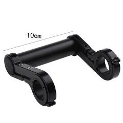 100MM Bicycle Light Holder Handlebar Extender Clamp 31.8MM Cycling Bike Frame Double Extension Mount Holder for Bike Light