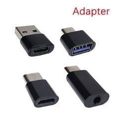 USB To Type C OTG Adapter USB USB-C Male To Micro USB Type-c Female Converter For Macbook Samsung S20 USBC OTG Connector