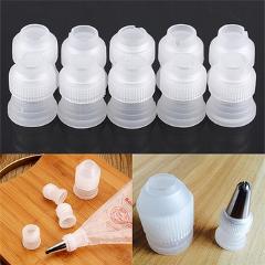 10pcs Coupler Adaptor Icing Piping Nozzle Bag Cake Flower Pastry Decoration Tool