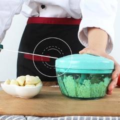 Manual Fruit Vegetable Chopper Hand Pull Food Cutter Onion Nuts Grinder Mincer Shredder Multifunction Kitchen Accessories