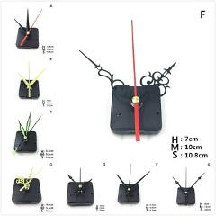 11 Styles DIY Clocks Parts Black + Hands Replacement Parts Kit Set  Quartz Clock Movement Mechanism Repair Parts