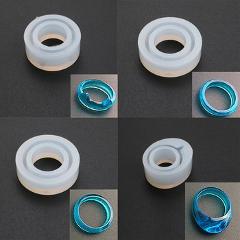 1 PC Silicone DIY Ring Mold Making Jewelry Rings Resin Casting Mould DIY Craft