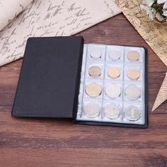 10 Pages 120 Pockets Album for Coins Collection Book Photo Album PVC Coin Money Album Holders Collection Book Coin Storage Bag