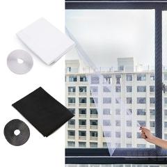 Anti Mosquito Window Self-adhesive Mosquito Net Flyscreen Curtain Insect Fly Mosquito Bug Mesh Window Screen Home With Tape