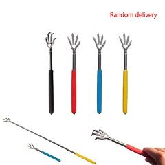 High Quality 1pc Portable Random Color Convenient Claw Telescopic Back Scratcher For Massage 22-59CM