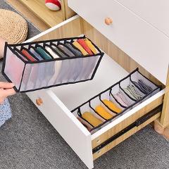 Foldable Storage Boxes 1 Day Ship Underwear Bra Organizer Storage Box 5 Colors Drawer Closet Organizers Boxes Underwear Scarfs