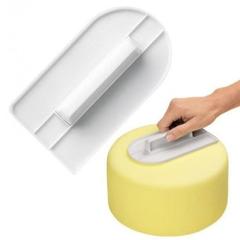 Cake Smoother Polisher Tools Cake Decorating Tools Smoother Fondant Sugar craft Eco-Friendly Silicone Mold DIY Kitchen Bake Tool