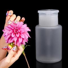 Polish remover bottle 120ml nail art polish remover cleanser dispenser empty container