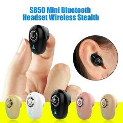 50mA S650 Portable Mini Wireless Stereo Bluetooth 4.1 Sports Earphone In-Ear Earbud Accessories Bluetooth Wireless Earphone