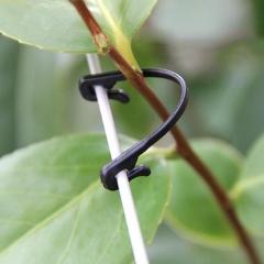 200pcs Vines Fastener Tied Clips Buckle Hook Garden Plant Vegetable Grafting Clips Grape Support Vine Clips Fixed Buckle Hook