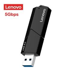 Lenovo D204 Card Reader 5Gbps Portable USB 3.0 Card Reader 2 in 1 SD TF Memory Cards Adapter for Windows XP / 7/8